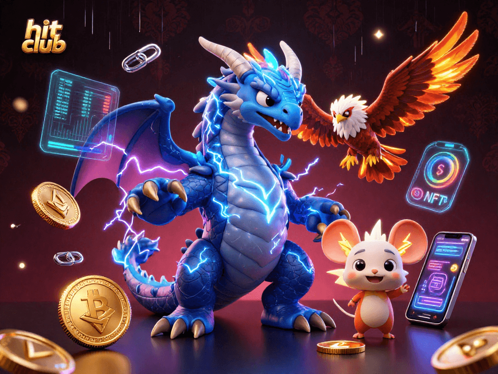 Experience thrilling action at hit club with dynamic gaming elements like coins and thrilling characters.