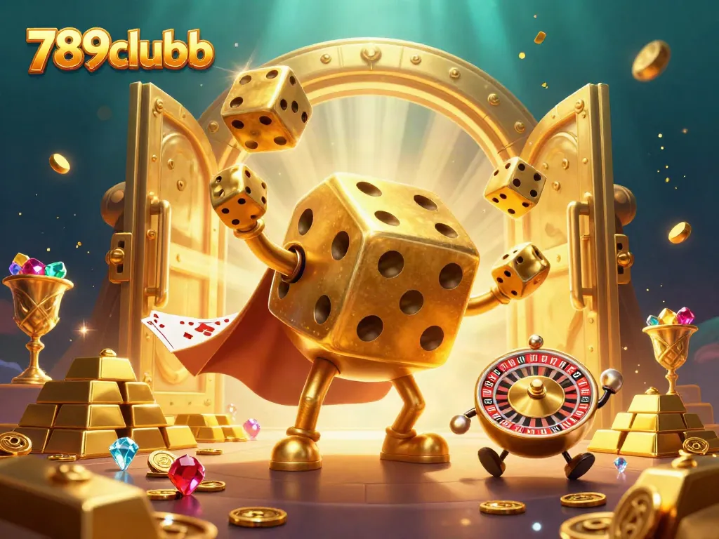 Engage in thrilling bets at 789clubb with vibrant casino elements and dynamic gaming actions.