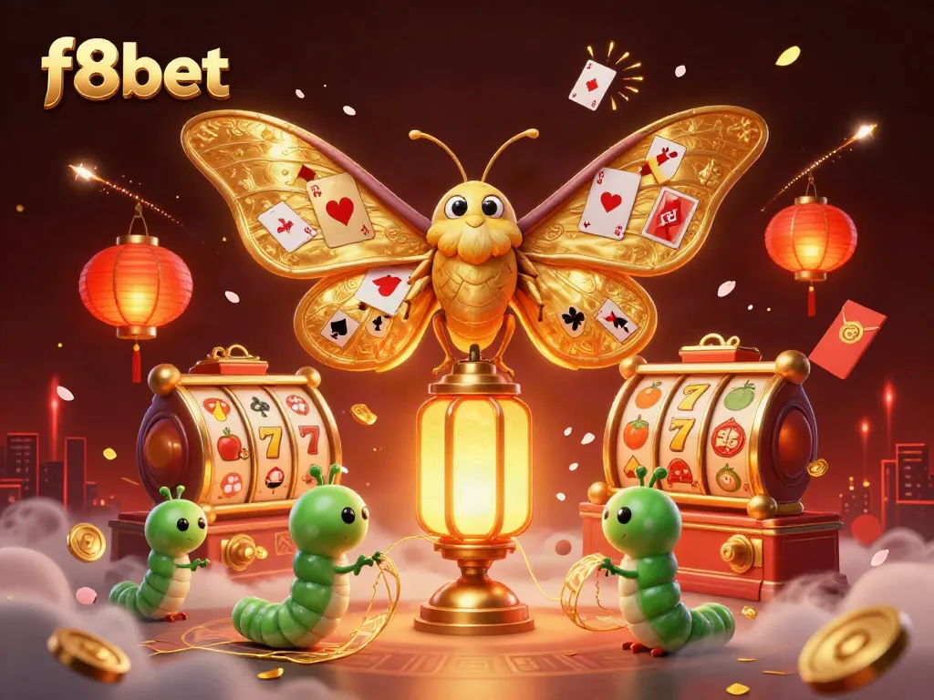 Experience the excitement of f8bet with vibrant casino-themed visuals and dynamic elements.