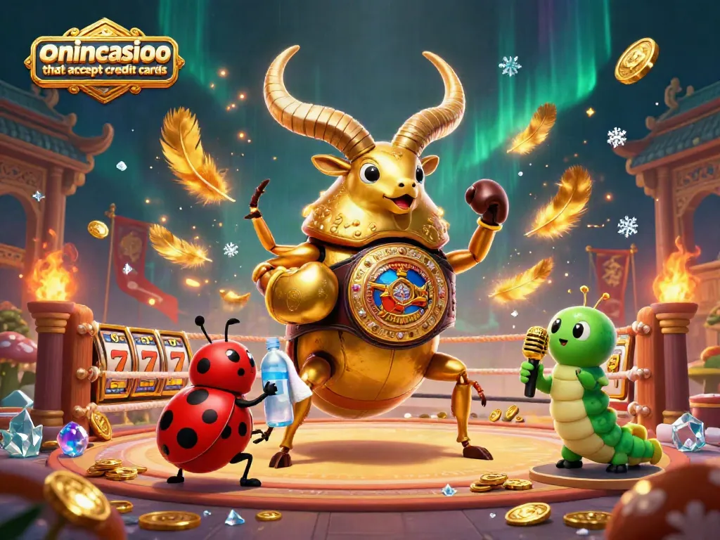 Engage with online casinos that accept credit cards through exciting gaming action and vibrant visuals.